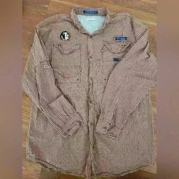 Columbia Other - Men's Long Sleeved Columbia Button Down - Florida Seminoles Size Medium